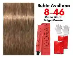 Igora Royal 8-46 Rubio Claro Beige Marrón 60 Ml