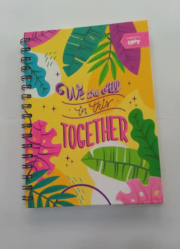 Cuaderno Argollado 85 Cuadriculado 80 Hojas Pasta Dura