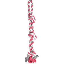 Regalo Juguete Lazo Para Mascota Trenzada