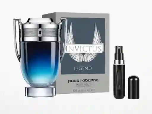 Invictus Legend 1.1 + Perfumero | Fragancia Para Caballero Aromática Amaderada Dulce