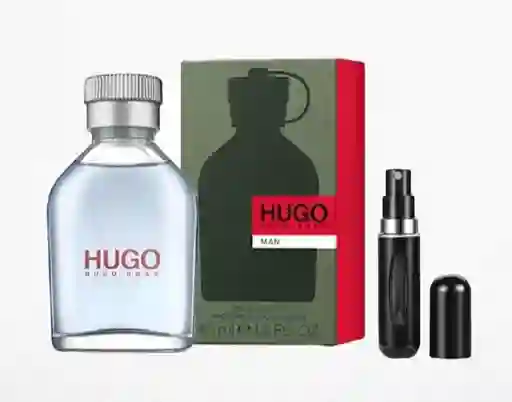 Hugo Boss Man 1.1 + Perfumero | Fragancia Para Caballero Aromática Fresca Con Fondo Herbal