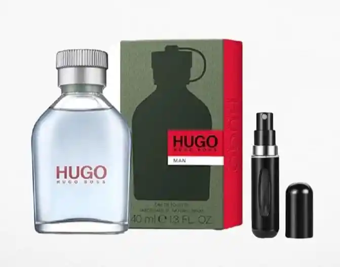 Hugo Boss Man 1.1 + Perfumero | Fragancia Para Caballero Aromática Fresca Con Fondo Herbal