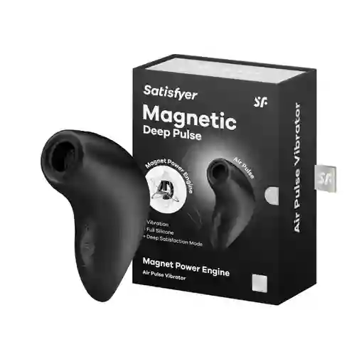 Estimulador Magnetic Deep Pulse Satisfyer Black