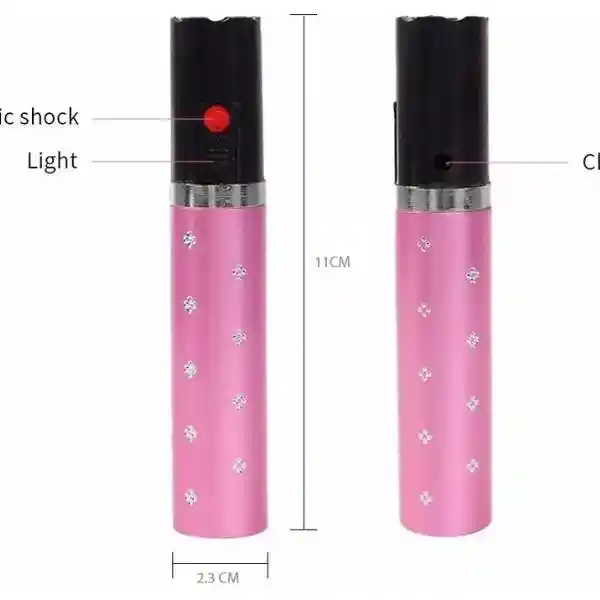 Taser Descarga Eléctrica Mujer Paralizador Labial.