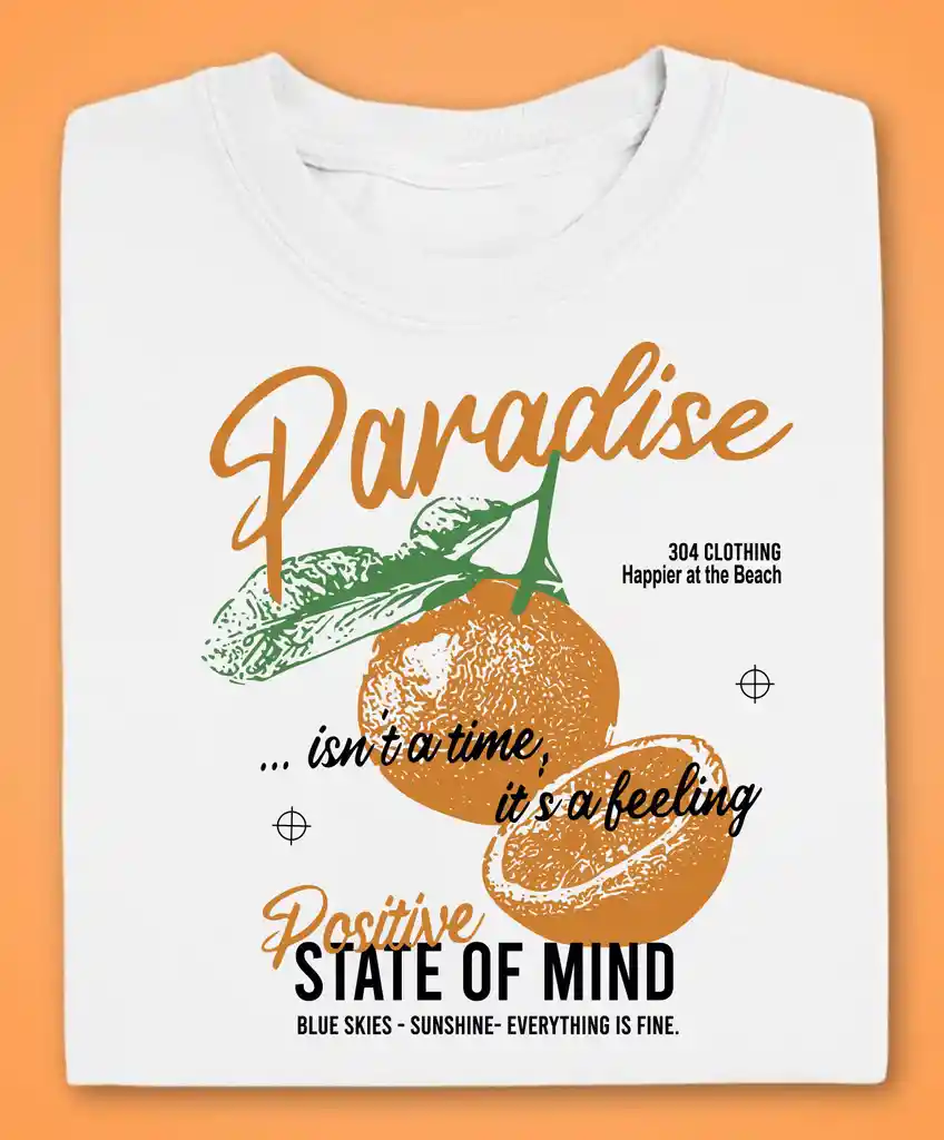 Camiseta Paradise Blanca