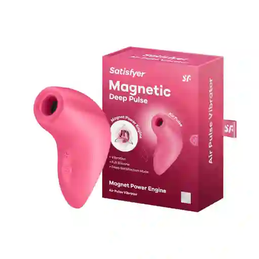 Estimulador Magnetic Deep Pulse Satisfyer Pink