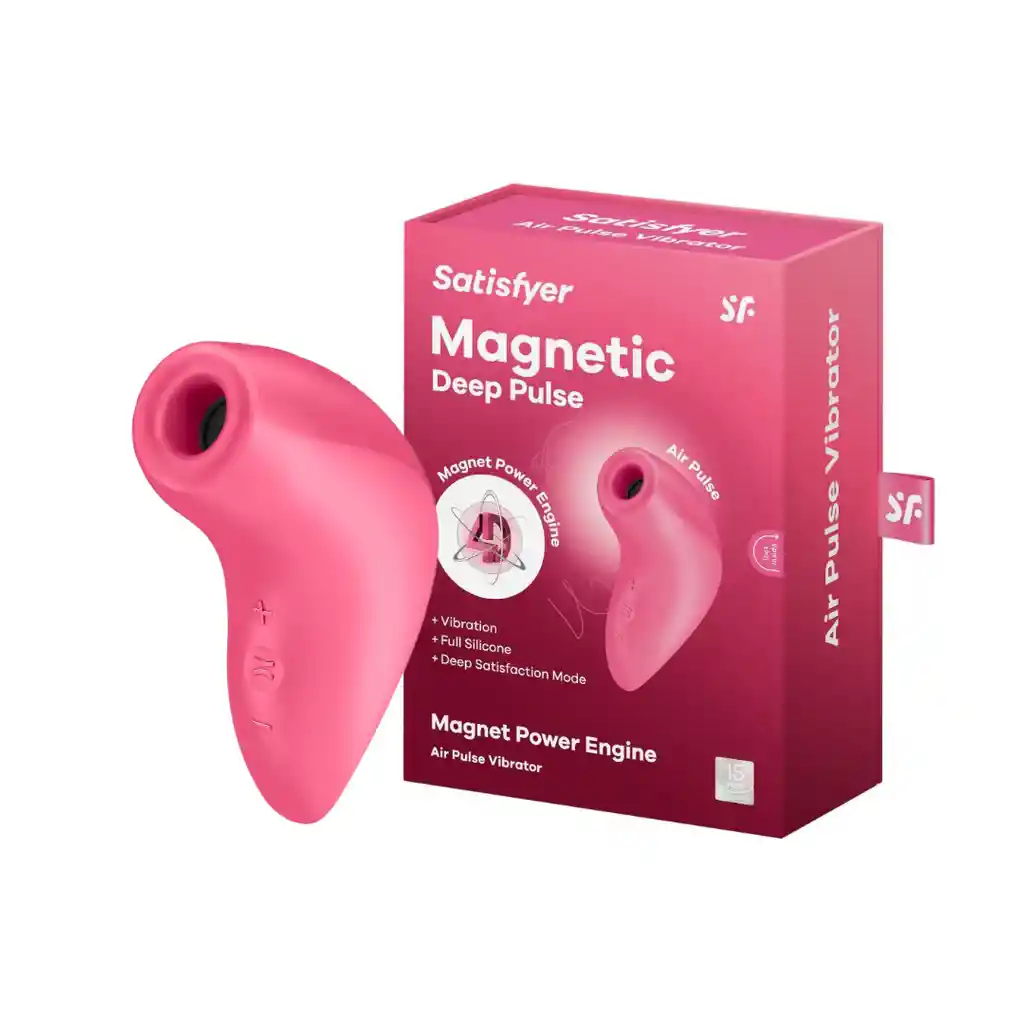 Estimulador Magnetic Deep Pulse Satisfyer Pink