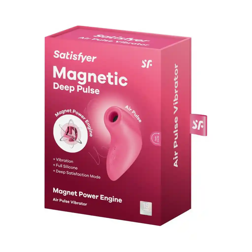 Estimulador Magnetic Deep Pulse Satisfyer Pink