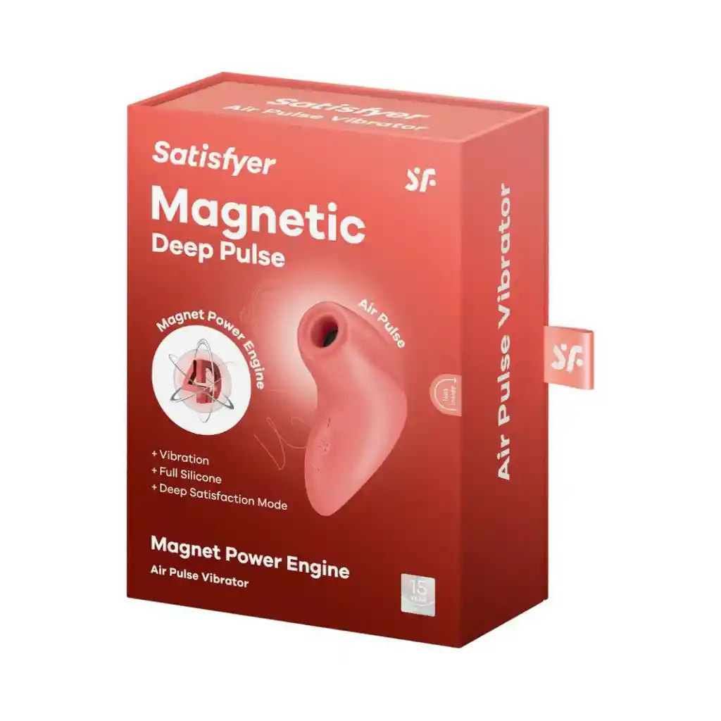 Estimulador Magnetic Deep Pulse Satisfyer Orange