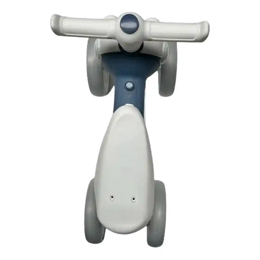 Triciclo De Impulso Sin Pedales Para Niños 4 Ruedas Musical Y Luces. Conejo Azul