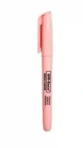 Resaltador Mediano Offi Esco Rosado Pastel Oe-532p