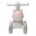 Triciclo De Impulso Sin Pedales Para Niños 4 Ruedas Musical Y Luces Rosado