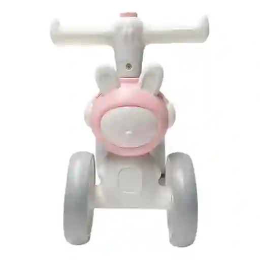 Triciclo De Impulso Sin Pedales Para Niños 4 Ruedas Musical Y Luces Rosado