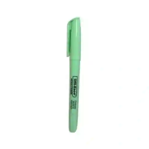 Resaltador Mediano Offi Esco Verde Pastel Oe-532p