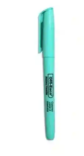 Resaltador Mediano Offi Esco Azul Pastel Oe-532p