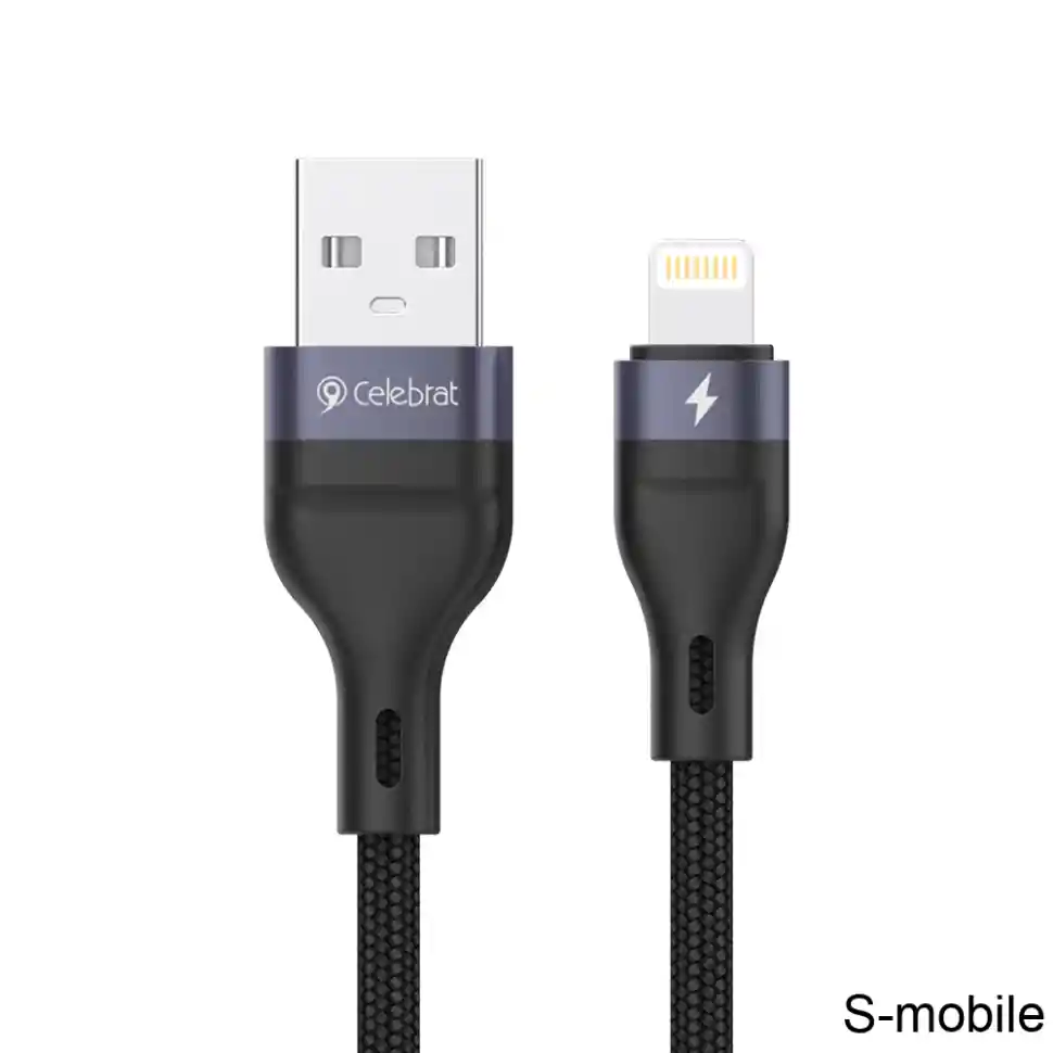 Cable Para Celular Iphone Usb A Ligtning 1m Celebrat