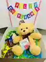 Regalo Detalle Sorpresa De Cumpleaños Oso Peluche