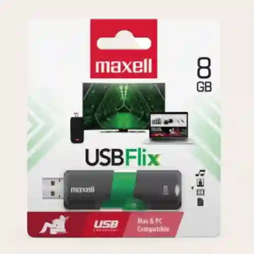 Memoria Usb 8gb Maxell Flix