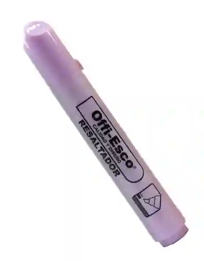 Resaltador Grueso Offi Esco Lila Pastel Oe-540p
