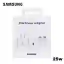 Cargador 25w Original Samsung Blanco