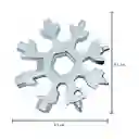 Llavero Multi Herramienta 18 En 1 De Acero Inoxidable Copo Nieve