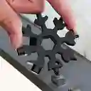 Llavero Multi Herramienta 18 En 1 De Acero Inoxidable Copo Nieve