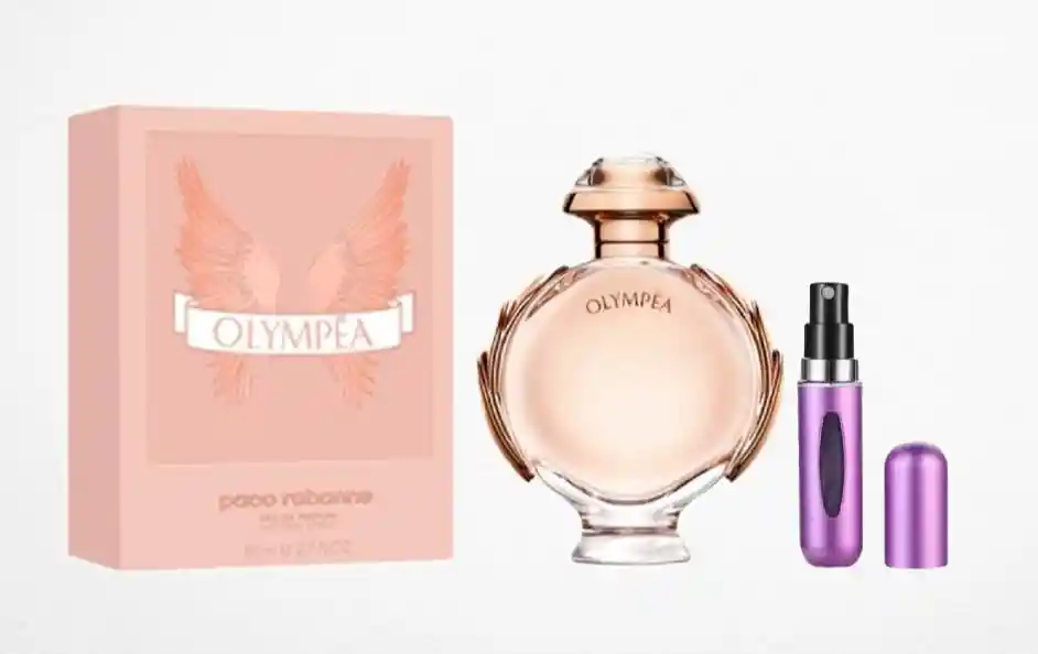 Olympea 1.1 + Perfumero | Fragancia Para Dama Ambarada Dulce Avainillada