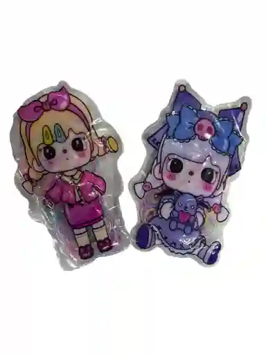 Cauchos Para El Cabello Resistentes Colores Surtidos Empaque Diseño Muñeca