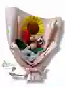 Bouquet De Un Girasol Oso Y Tulipan En Crochet