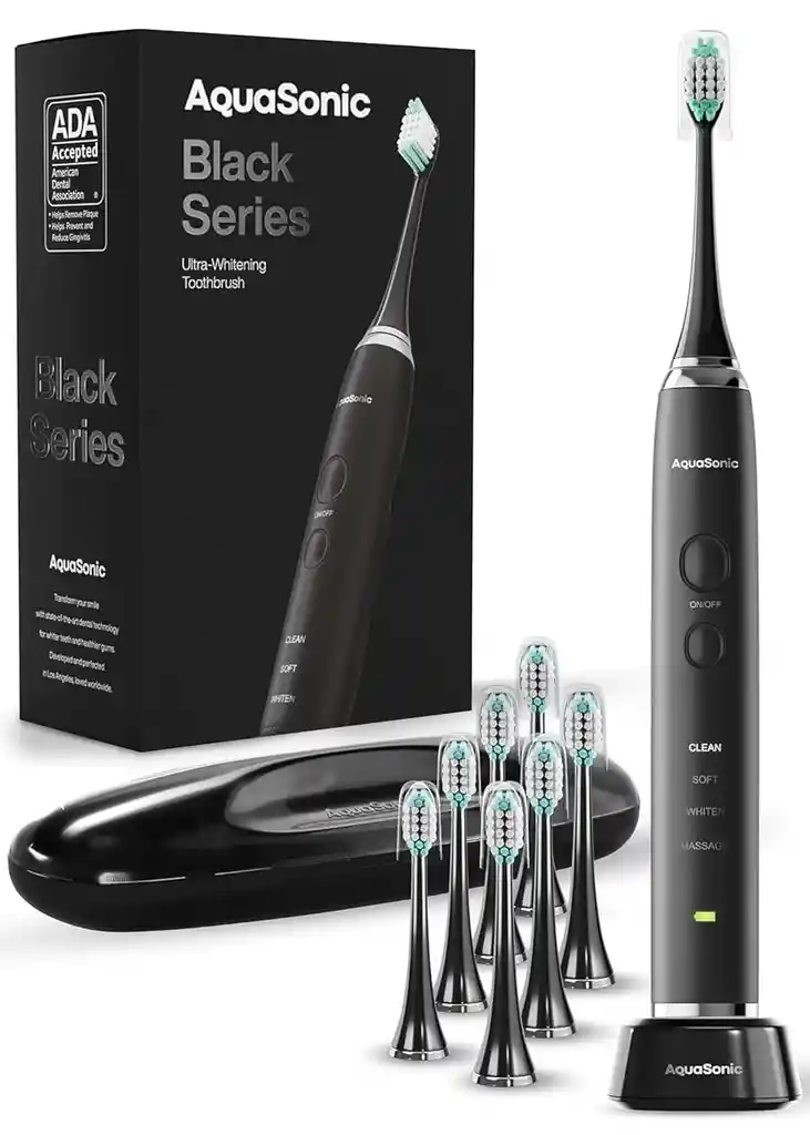 Cepillo Dientes Inalambrico Recargable Blanqueador Ultrasonico
