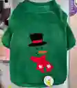 Buzo Para Perro Navidad Color Verde Talla Xl