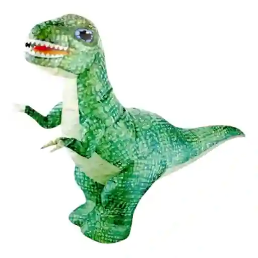 Dinosaurio Inflable A Control Remoto Con Movimiento Realista, Pequeño, Verde