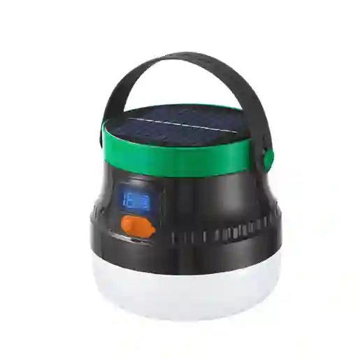 Lámpara Solar Exterior Led Bombillo 50w Portátil Recargable