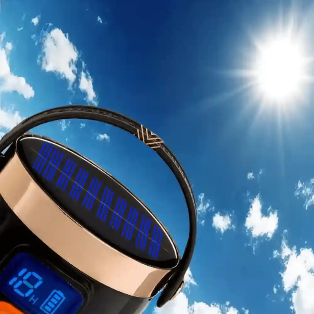 Lámpara Solar Exterior Led Bombillo 50w Portátil Recargable
