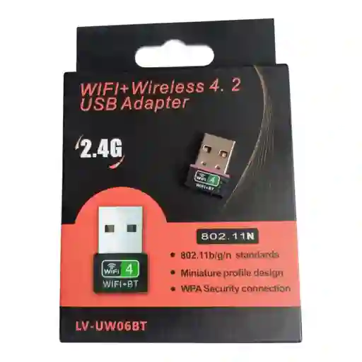 Recibidor De Wifi Y Bluetooth Lv-uw06bt