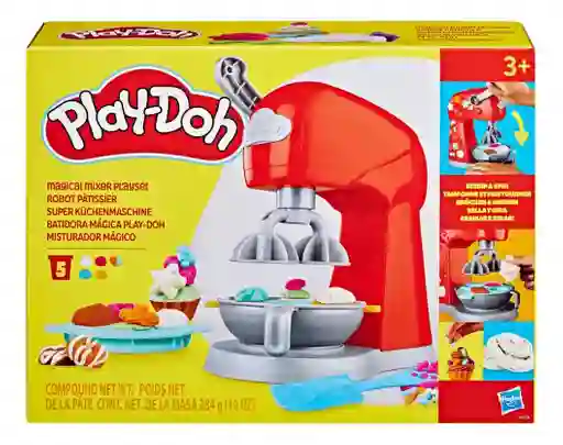 Juguete Batidora Play-doh Con Accesorios De Repostería Niños