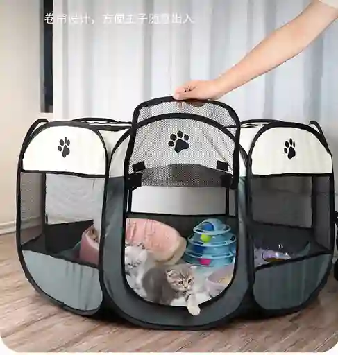 Corral Plegable Para Mascotas