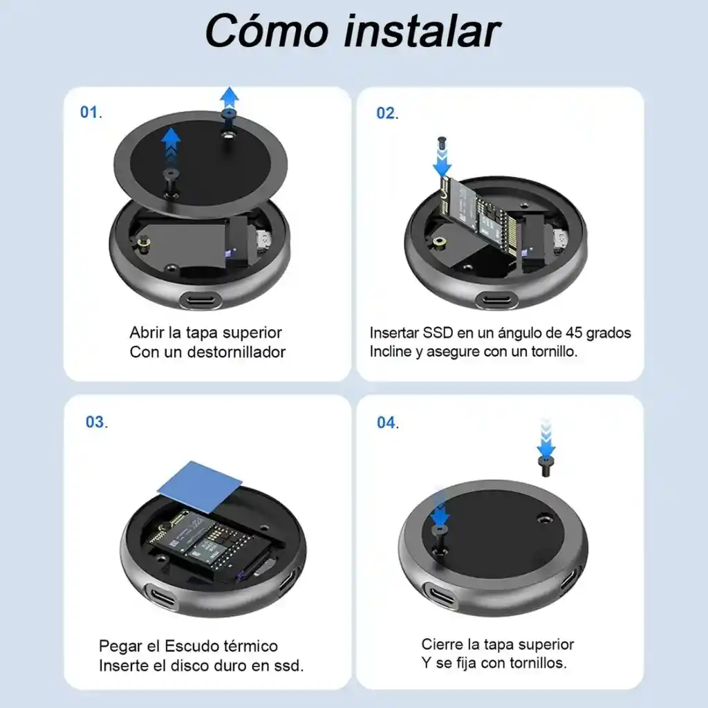 Disco Magnetico De 256g Ssd M.2 2230 Nvme