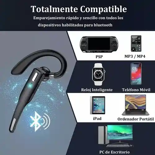 Auriculares Internos Manos Libres Inalámbricos Ejecutivos