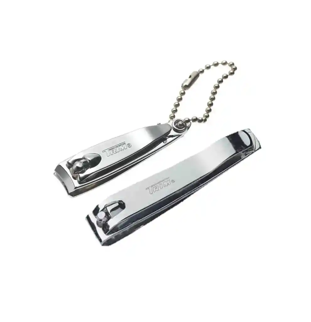 Corta Uñas Trim Grande Y Pequeño De Acero Inoxidables