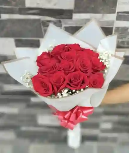 Bouquet 15 Rosas Rojas