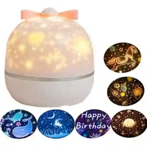 Proyector Lampara De Luz Con Laminas Para Bebes Y Niños