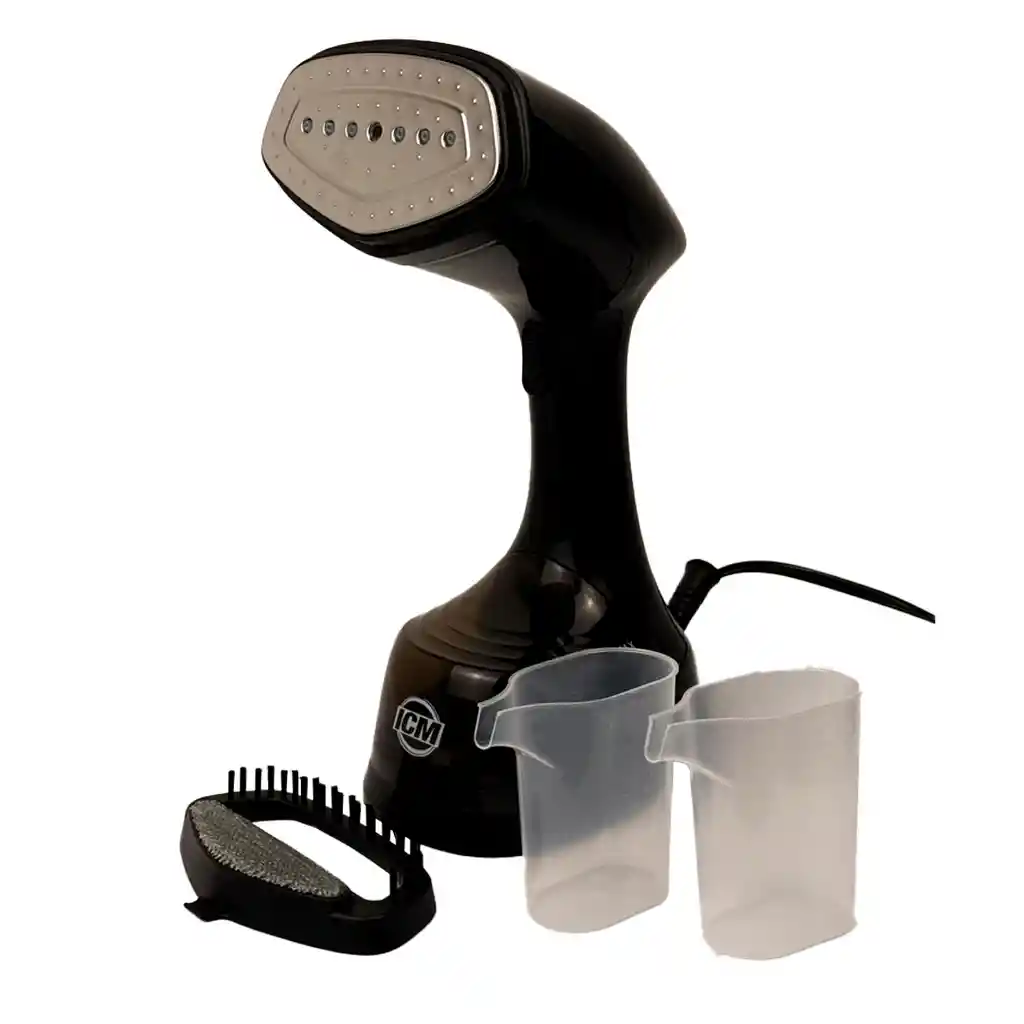 Plancha Vaporizador Vertical 1200w Icm-p06 Color Negro