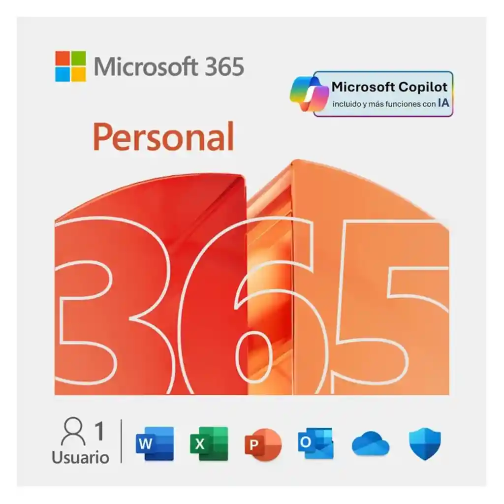 Microsoft Office 365 Personal 1 Usuarios 15 Meses