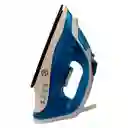 Plancha De Ropa Icm Cerámica Icm-p03 1200w Color Azul Marino