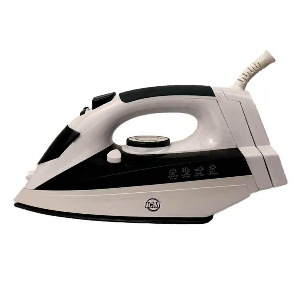 Plancha Inalambrica Icm-p05 Ceramica Color Blanco 1500w