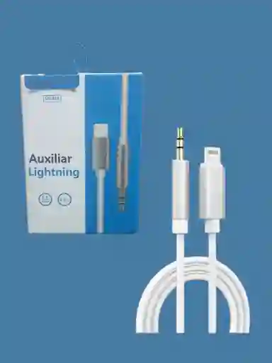 Cable Auxiliar De Audio Speed Song Sg-216 Iphone Lightning /jack 3.5mm, 1.5 Metros