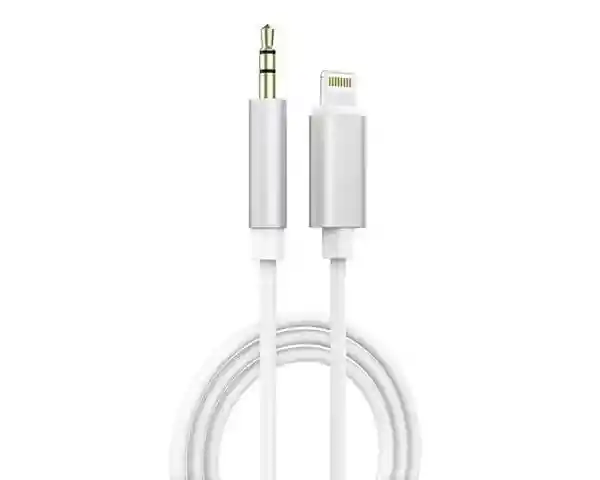 Cable Auxiliar De Audio Speed Song Sg-216 Iphone Lightning /jack 3.5mm, 1.5 Metros