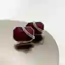 Aretes Fashion Color Vinotinto - Vino A2 21-0079015