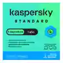 Antivirus Kaspersky Standard 5 Dispositivo 1 Año